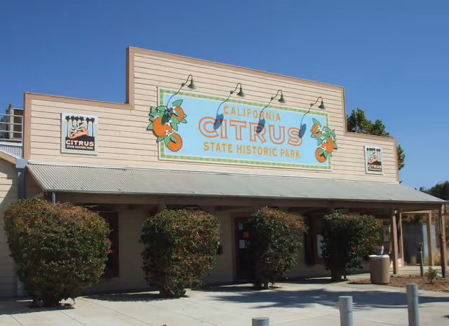 Visitor's Center at the California Citrus State Historic Park in Riverside , Southern California, USA