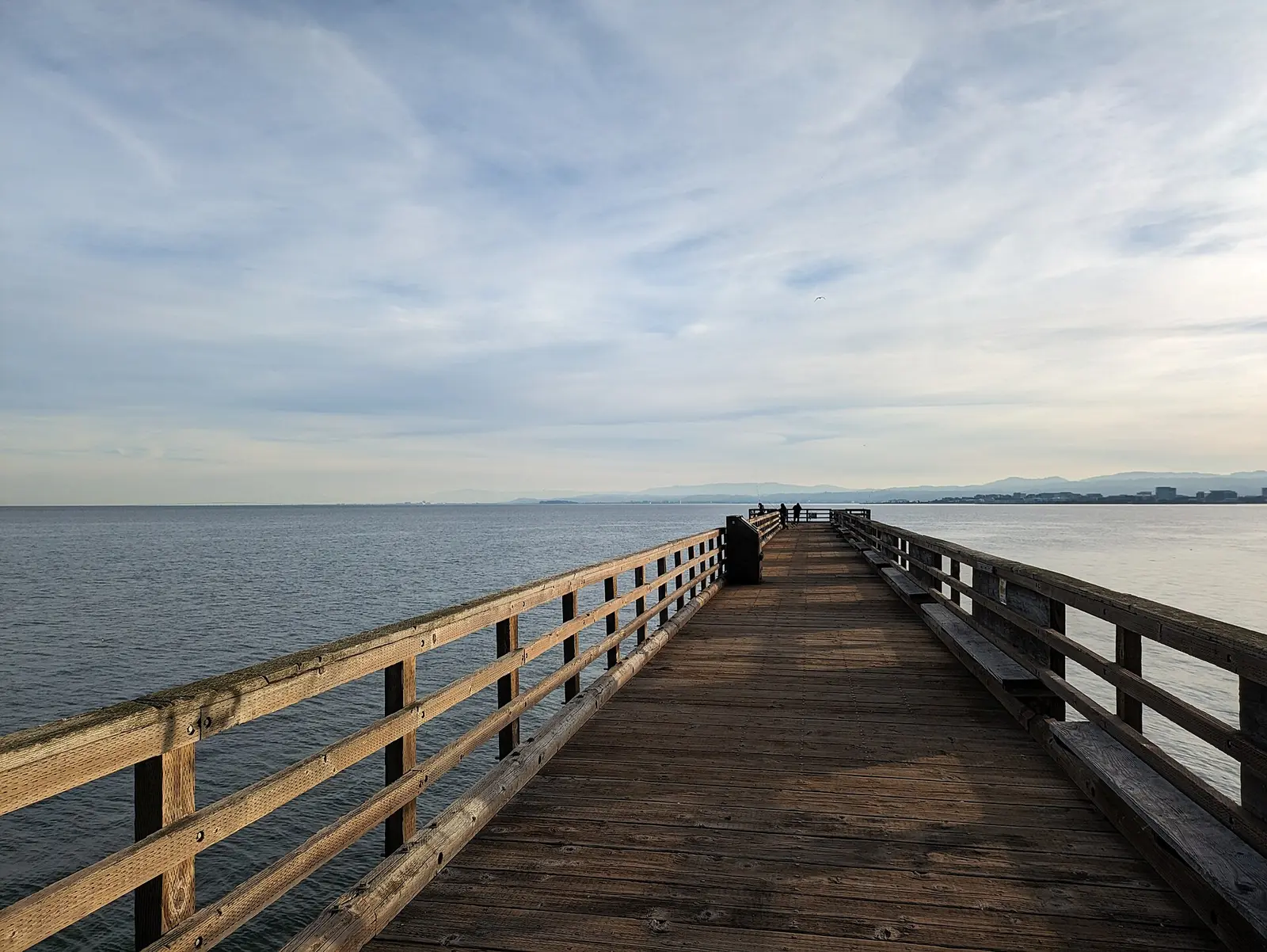 Fishing pier in Candlestick Point State Recreation Area, San Francisco, California, United States