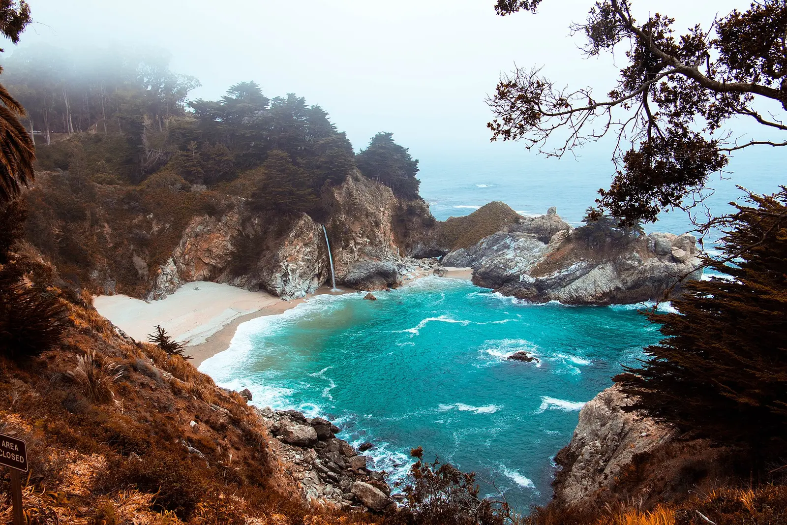 Julia Pfeiffer Burns State Park, Big Sur, United States