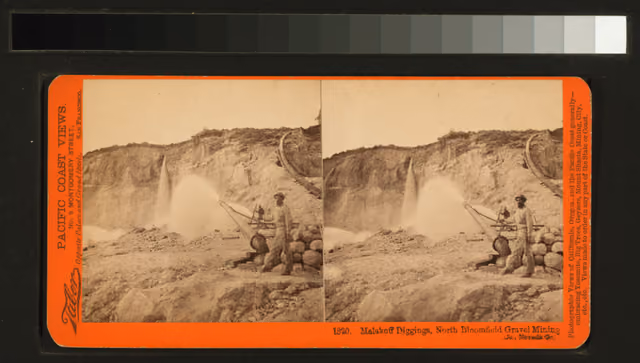 Malakoff Diggings, North Bloomfield Gravel Mining (NYPL b11707287-G89F355 035F)