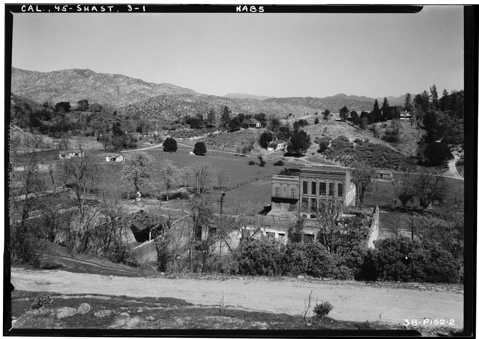 Historic American Buildings Survey Roger Sturtevant, Photographer Mar. 9, VIEW FROM SOUTH (FRONT) - Masonic Hall and Store, Shasta,…