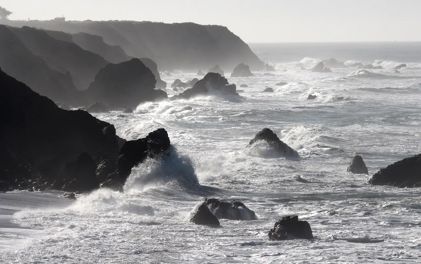 CA 0082a - NORTH COAST ( 12-31-) howard landing, westport-union state beach, mendocino co, ca