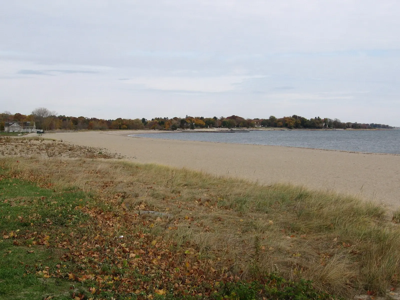 East Beach of en:Sherwood Island State Park in en:Westport, Connecticut