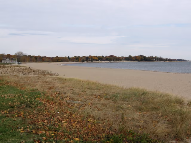 East Beach of en:Sherwood Island State Park in en:Westport, Connecticut