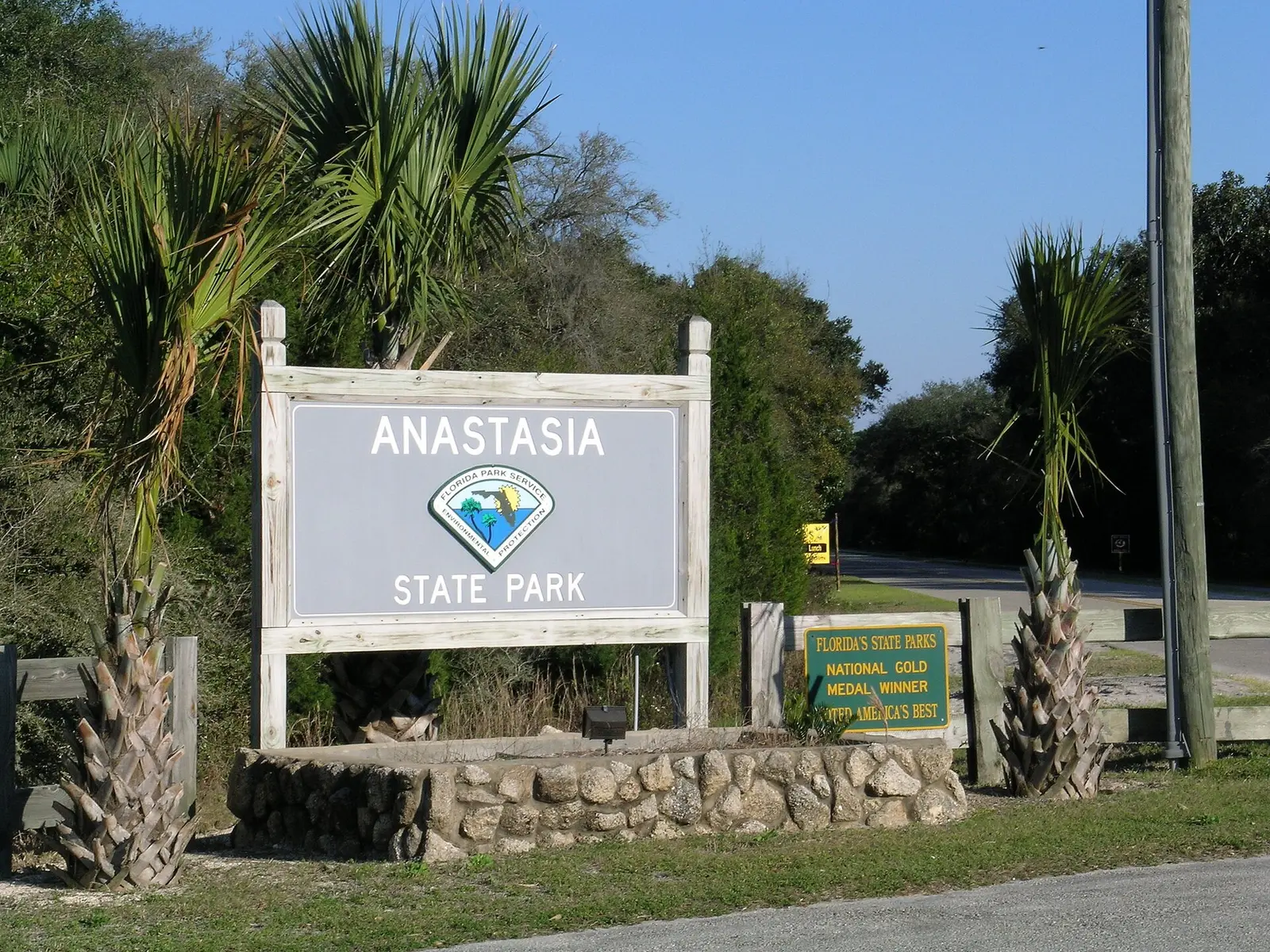 A1A Scenic and Historic Coastal Byway - Greetings from Anastasia State Park - NARA -