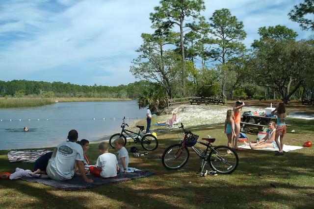 Big Bend Scenic Byway - Ochlockonee River State Park - NARA -