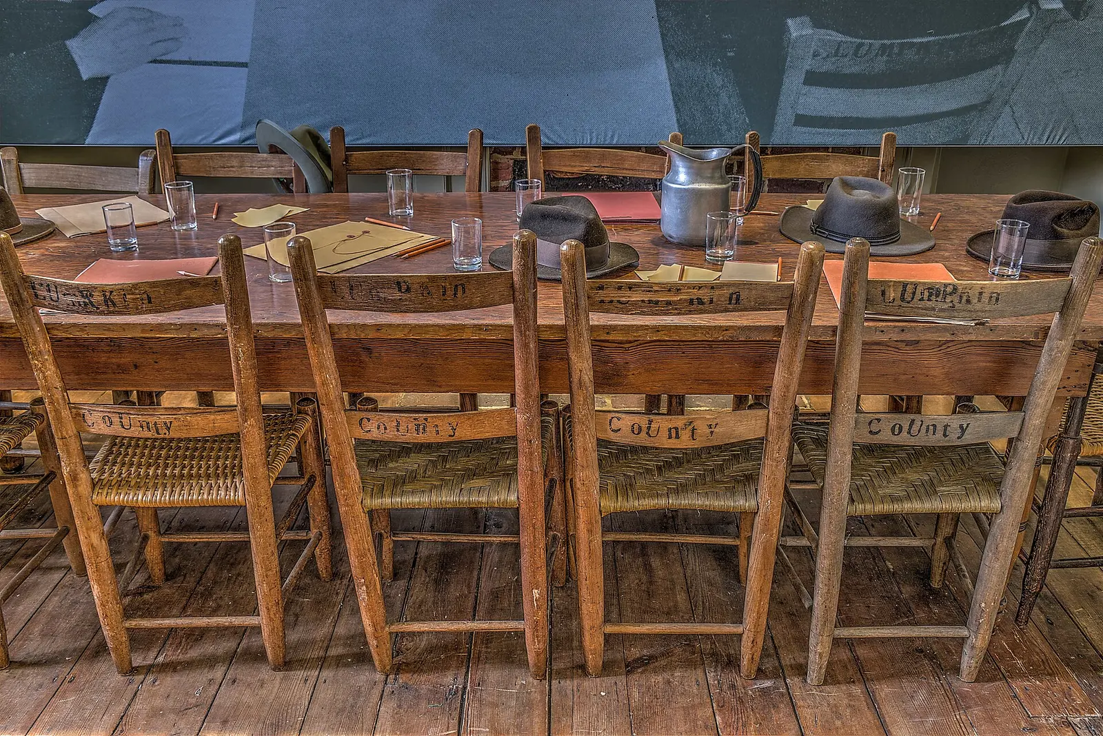 The trial jury deliberated it this room — Dahlonega Gold Museum State Historic Site