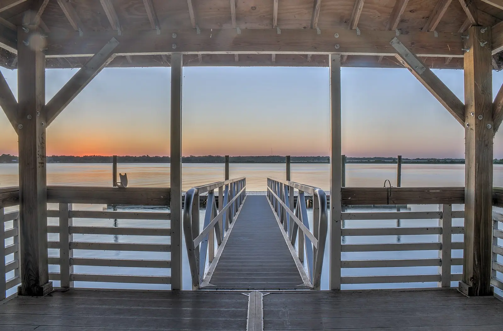 Dock on Lake Blackshear — Georgia Veterans State Park