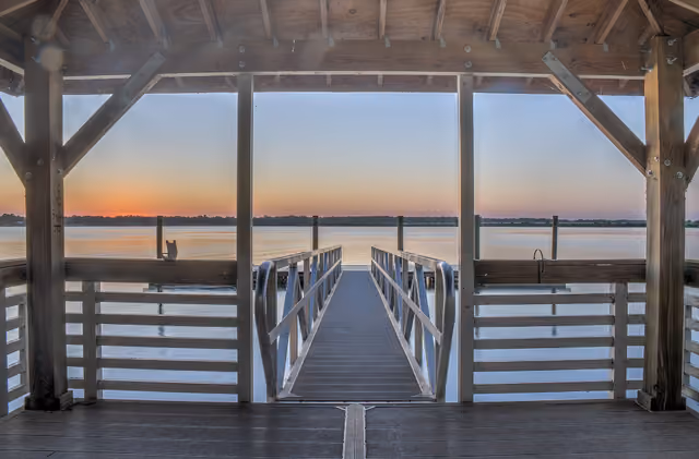Dock on Lake Blackshear — Georgia Veterans State Park