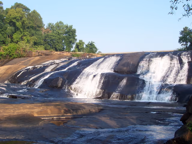 High Falls on the Towaliga River, High Falls State Park, Georgia