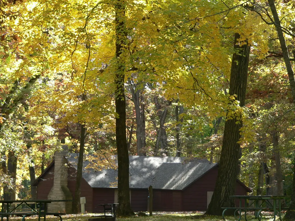 Cabin at Wapsipinicon State Park, Anamosa, Iowa