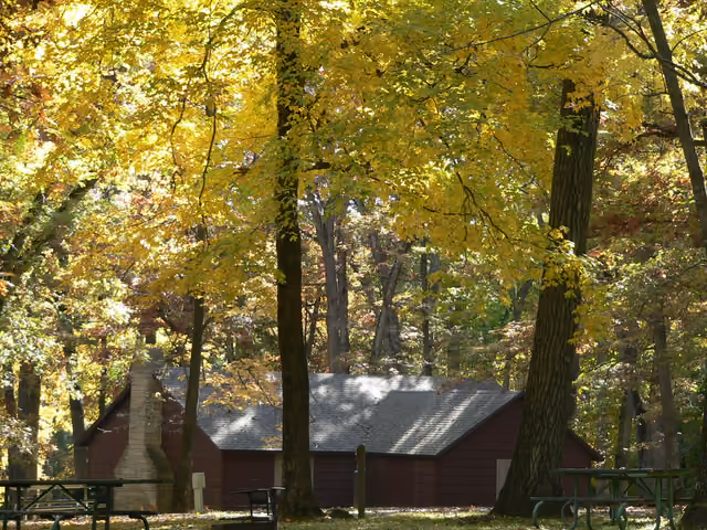 Cabin at Wapsipinicon State Park, Anamosa, Iowa