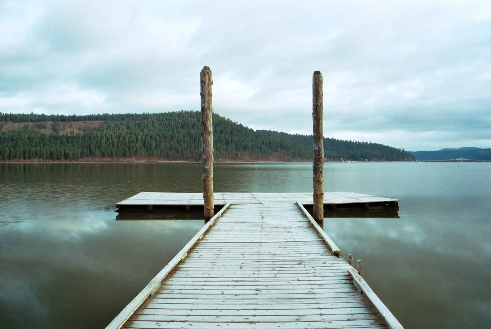 pier at heyburn state park