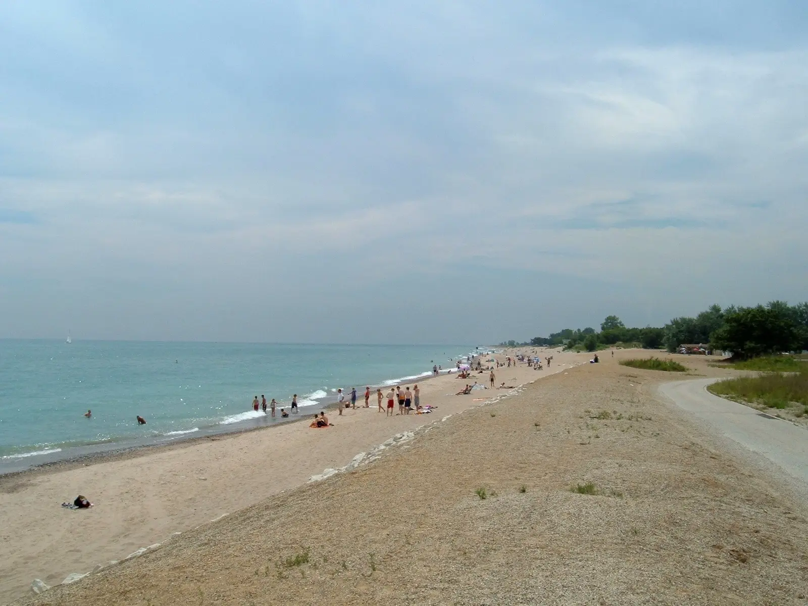 Main beach at southern unit of Illinois Beach State Park — Adeline Jay Geo-Karis Illinois Beach State Park