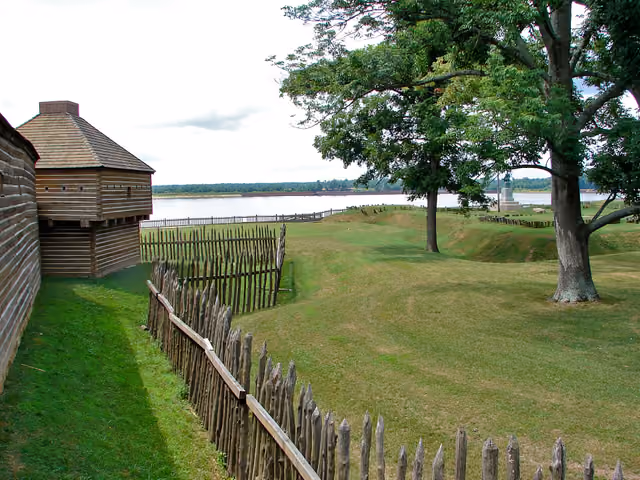 Fort Massac Site on NRHP since July 14, 1971