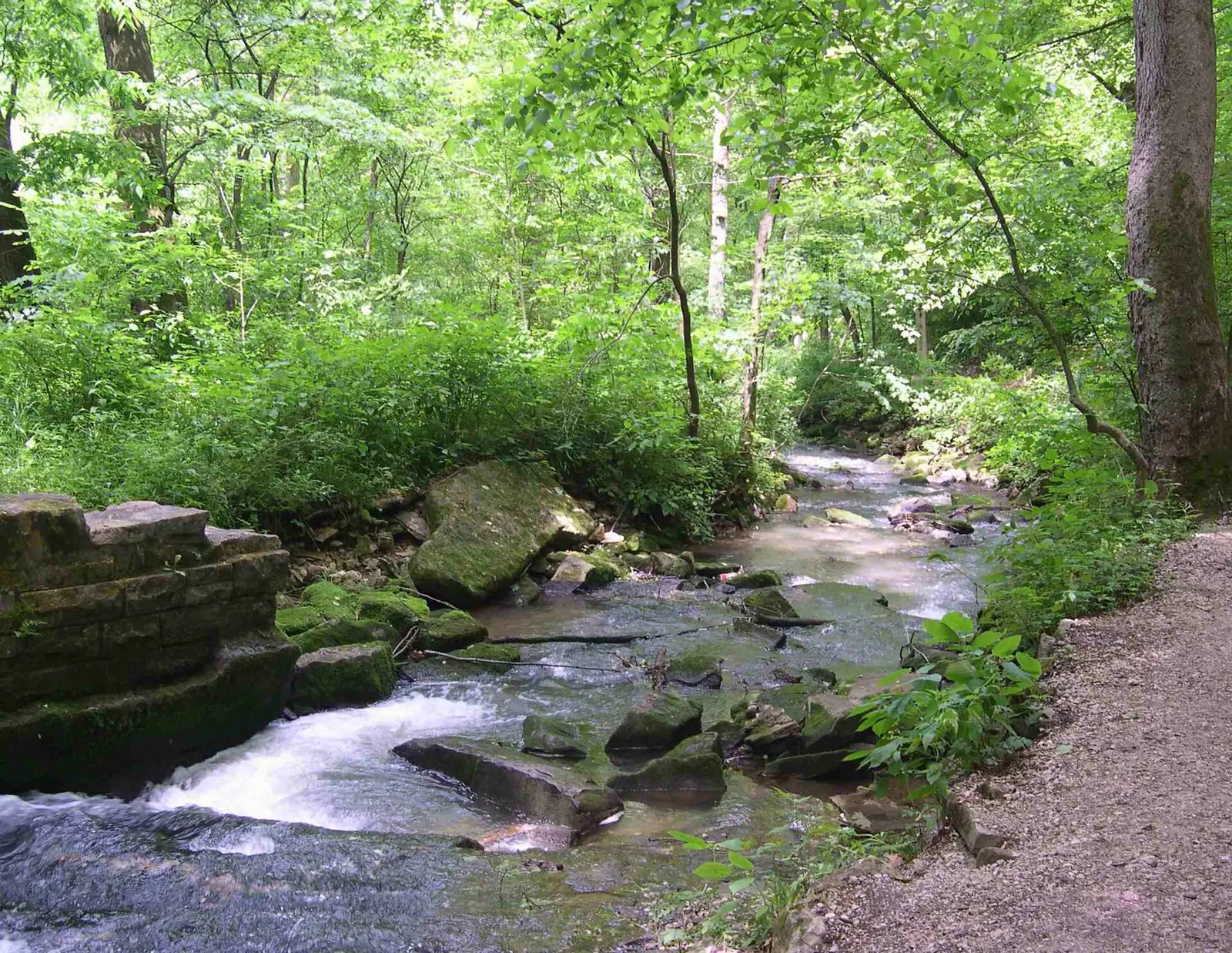 USA, Indiana, Spring Mill State Park