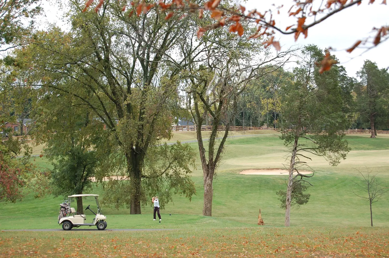 Lincoln Heritage Scenic Highway - Golfing at My Old Kentucky Home State Park - NARA -