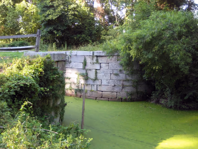 A lock on the Susquehanna and Tidewater Canal , July 1, 2011