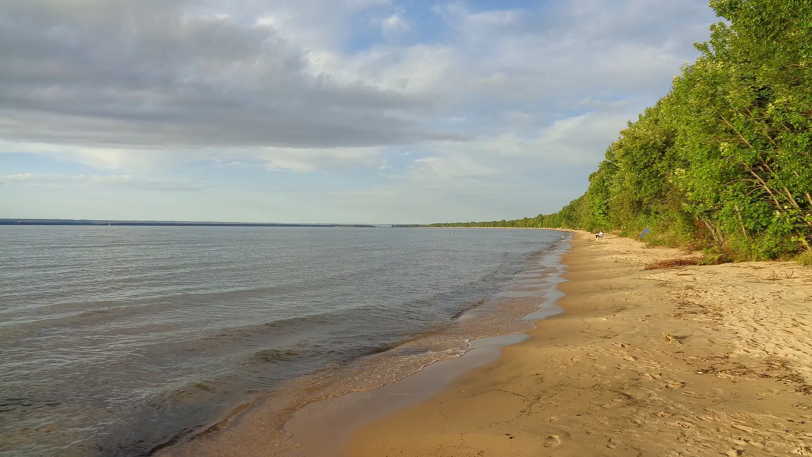 Brimley State Park, Lake Superior beachfront