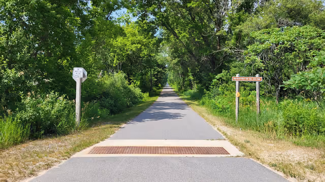 White Pine trailhead (Ashton, MI) — Fred Meijer White Pine Trail State Park