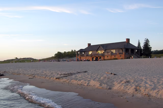 Ludington Beach house