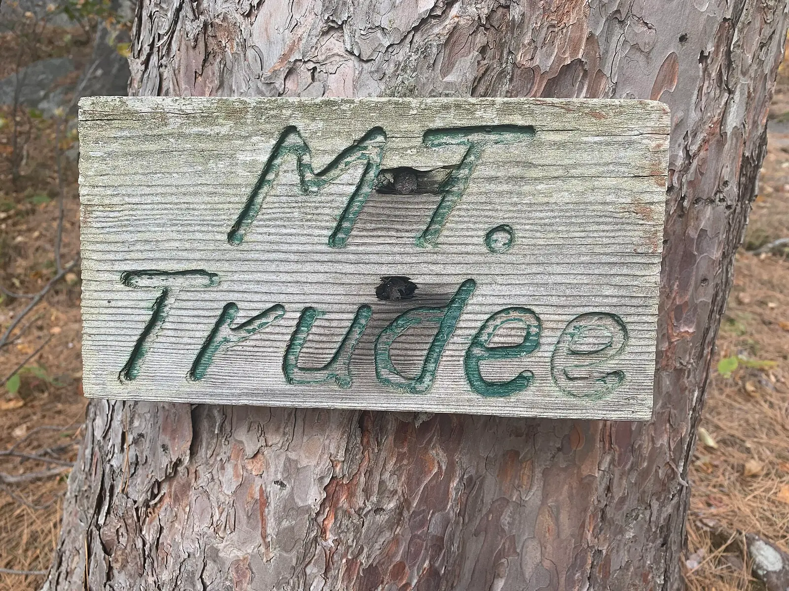 Mount Trudee in Tettegouche State Park along Superior Hiking Trail