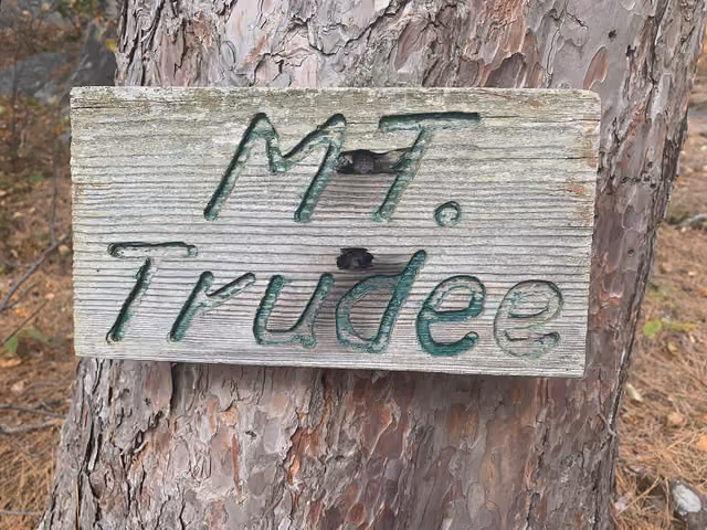 Mount Trudee in Tettegouche State Park along Superior Hiking Trail