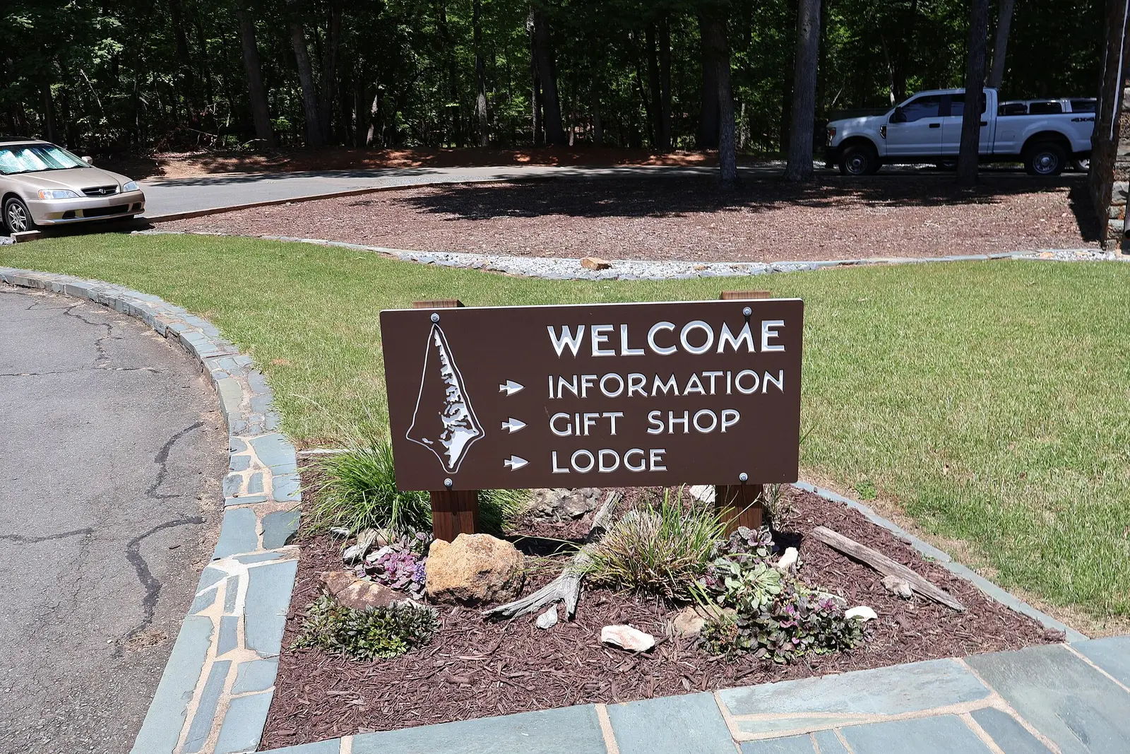 Morrow Mountain State Park Visitor Center and Museum in Stanly County, North Carolina