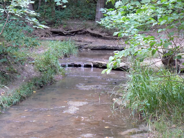 Stone Creek in Platte River State Park, Nebraska