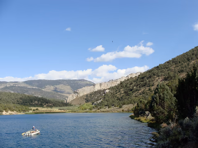Cave Lake State Park in White Pine County Nevada
