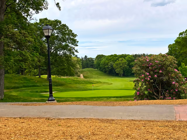 The Bethpage Golf Green Course (The PGA Championship was held at the close-by Black Course)