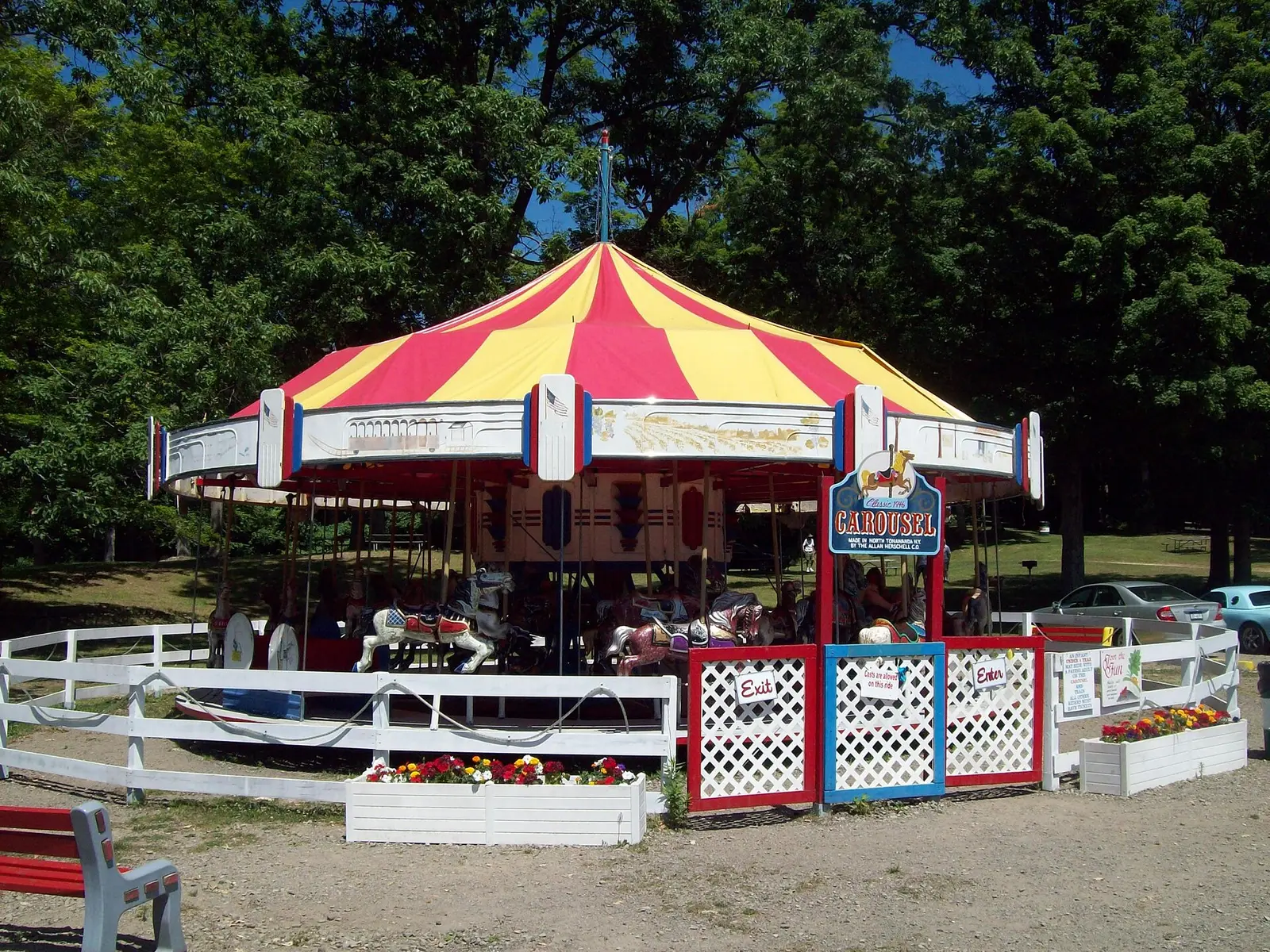 Carousel (1948) Midway State Park — in Maple Springs, Chautauqua County, New York