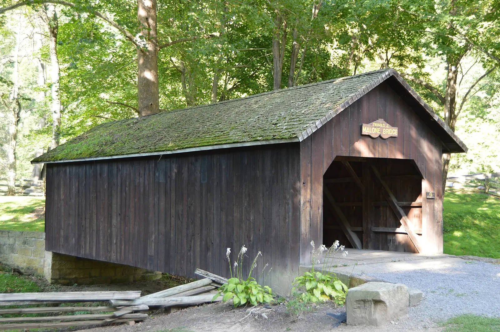 View from the west of the Thomas J — Beaver Creek State Park