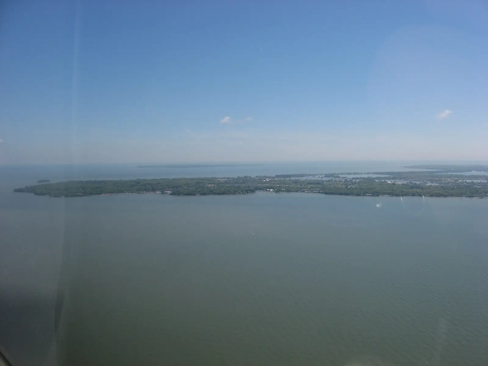 Catawba Island from the air