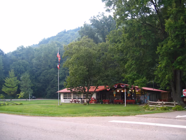 The Class A Campground Commissary at Mohican State Park