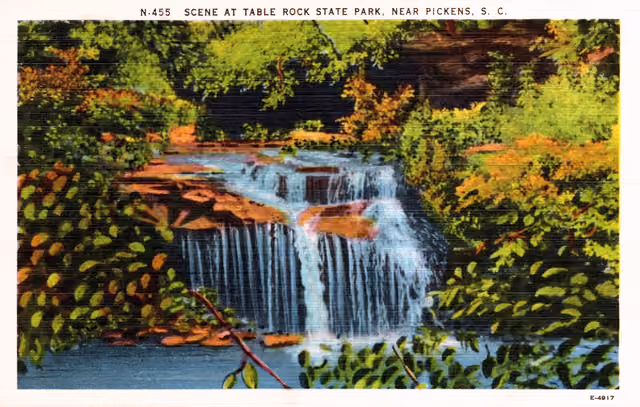 South Carolina - Scene at Table Rock State Park