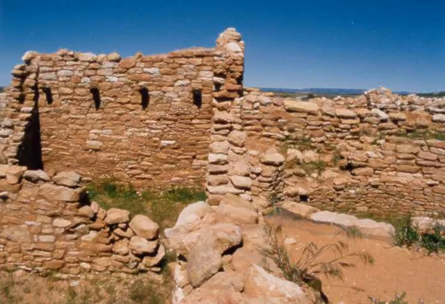 Trail of the Ancients - Indian Ruins at Edge of the Cedars State Park - NARA -