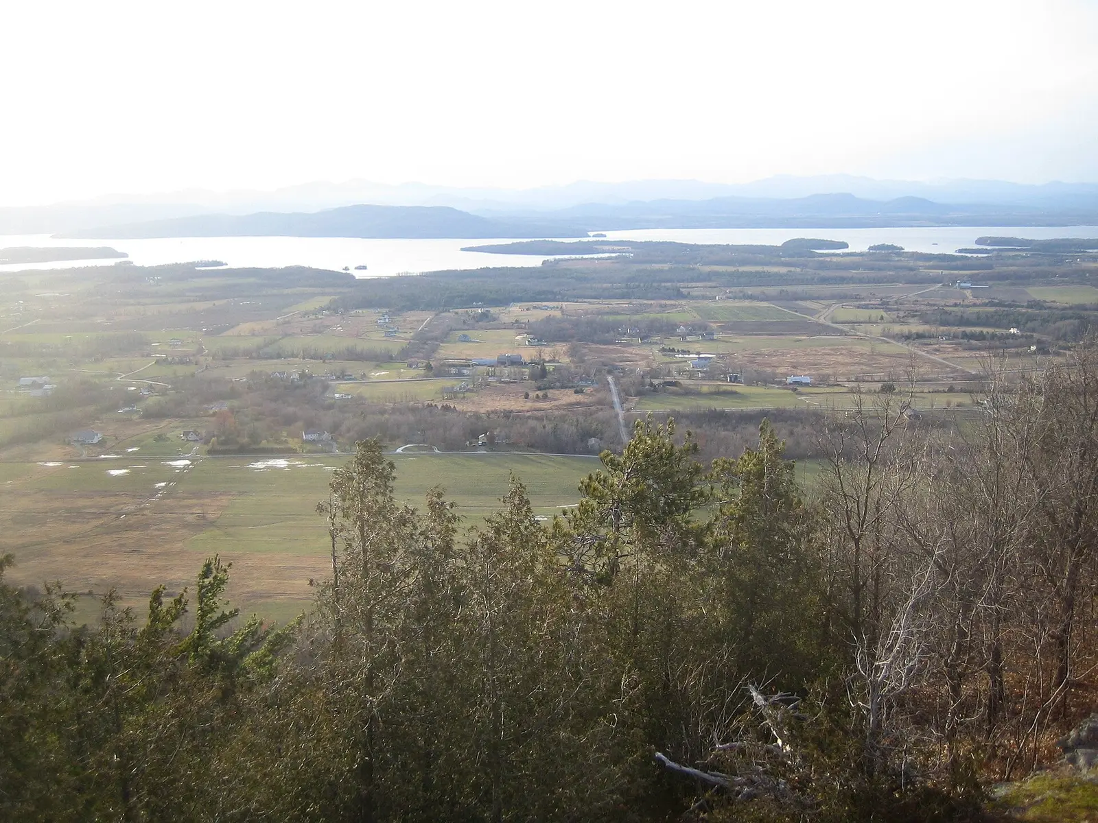 Mt philo west view — Mount Philo State Park