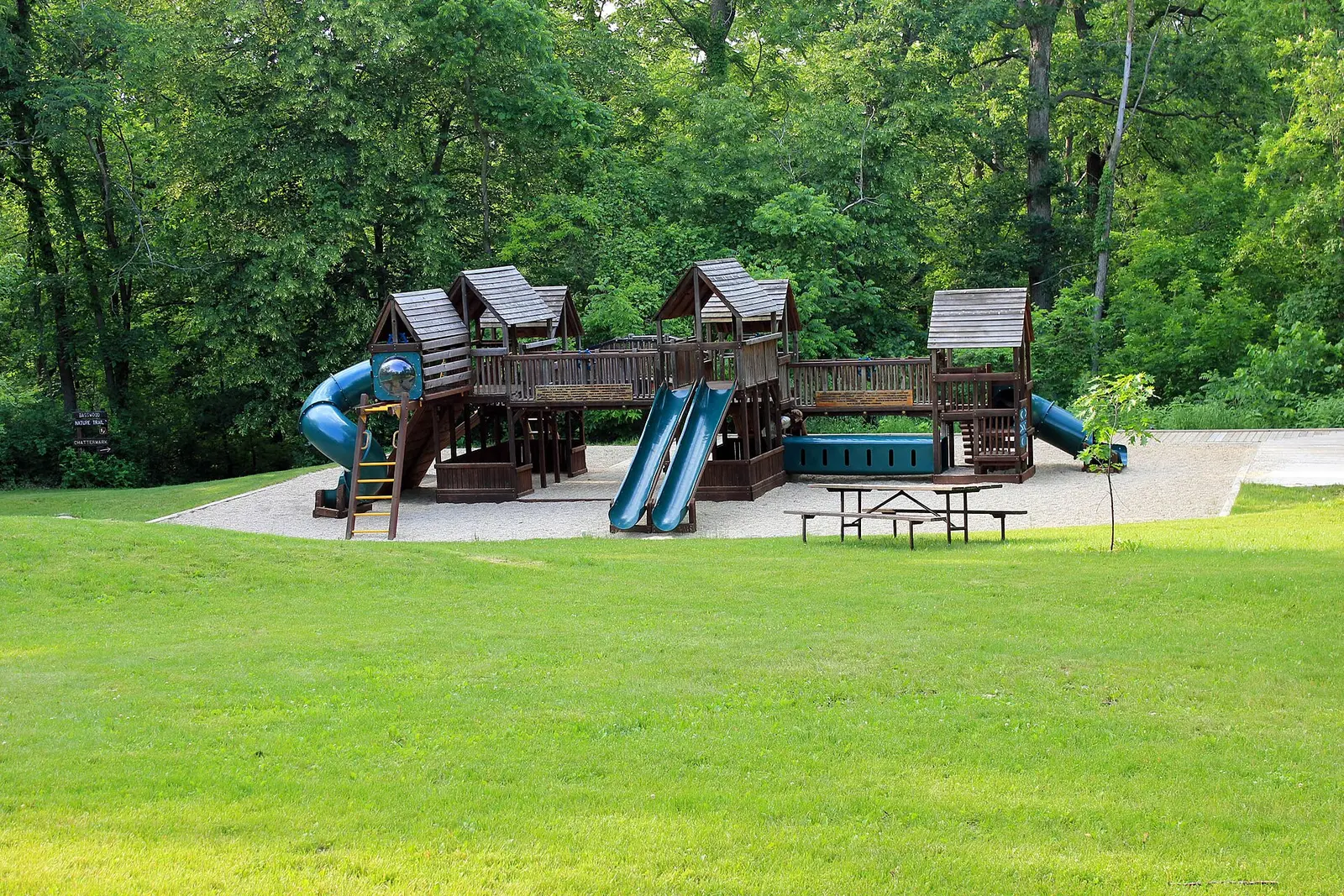 Playground at New Glarus Woods State Park