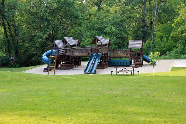 Playground at New Glarus Woods State Park