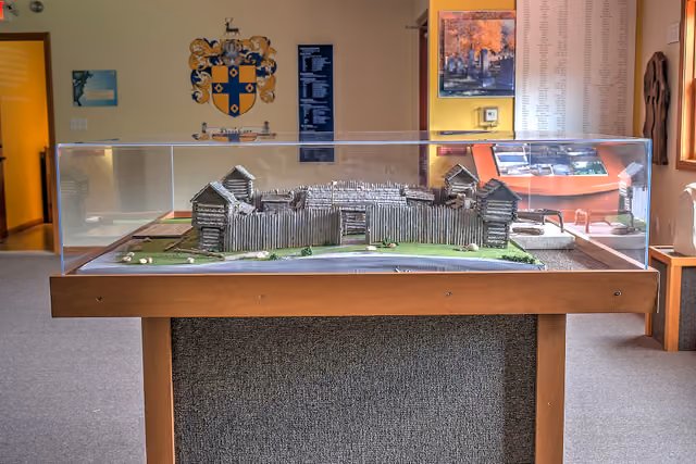 Model of Prickett's Fort
